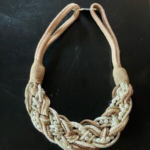 Cute beaded, vintage belt with pearls.